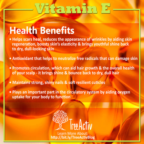 Health Benefits Of Vitamin E Skin Hair Body Treeactiv