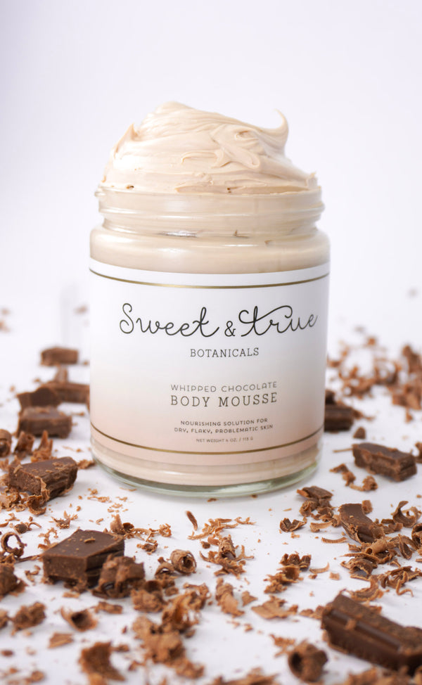 Whipped Chocolate Body Mousse-LIMITED EDITION! 8oz. - Sweet & True