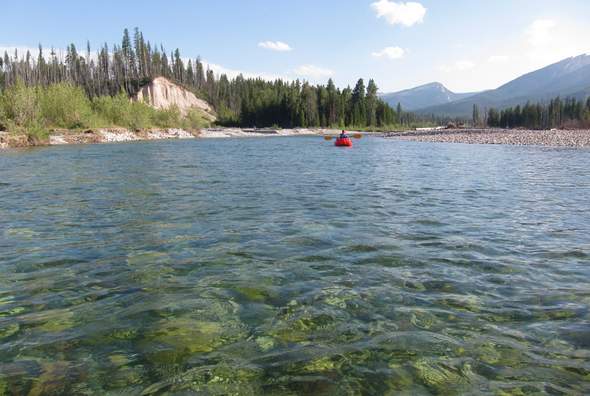 packrafting Flathead River