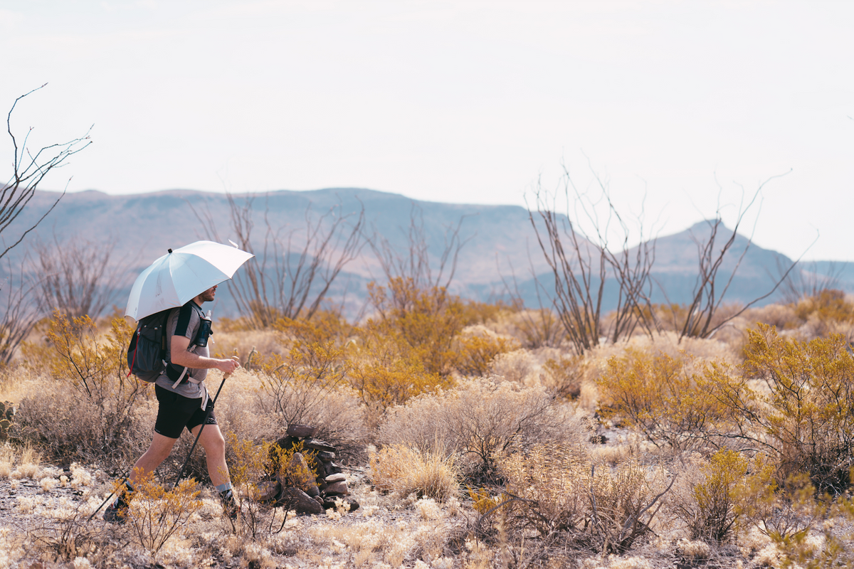 lightweight hiking umbrella