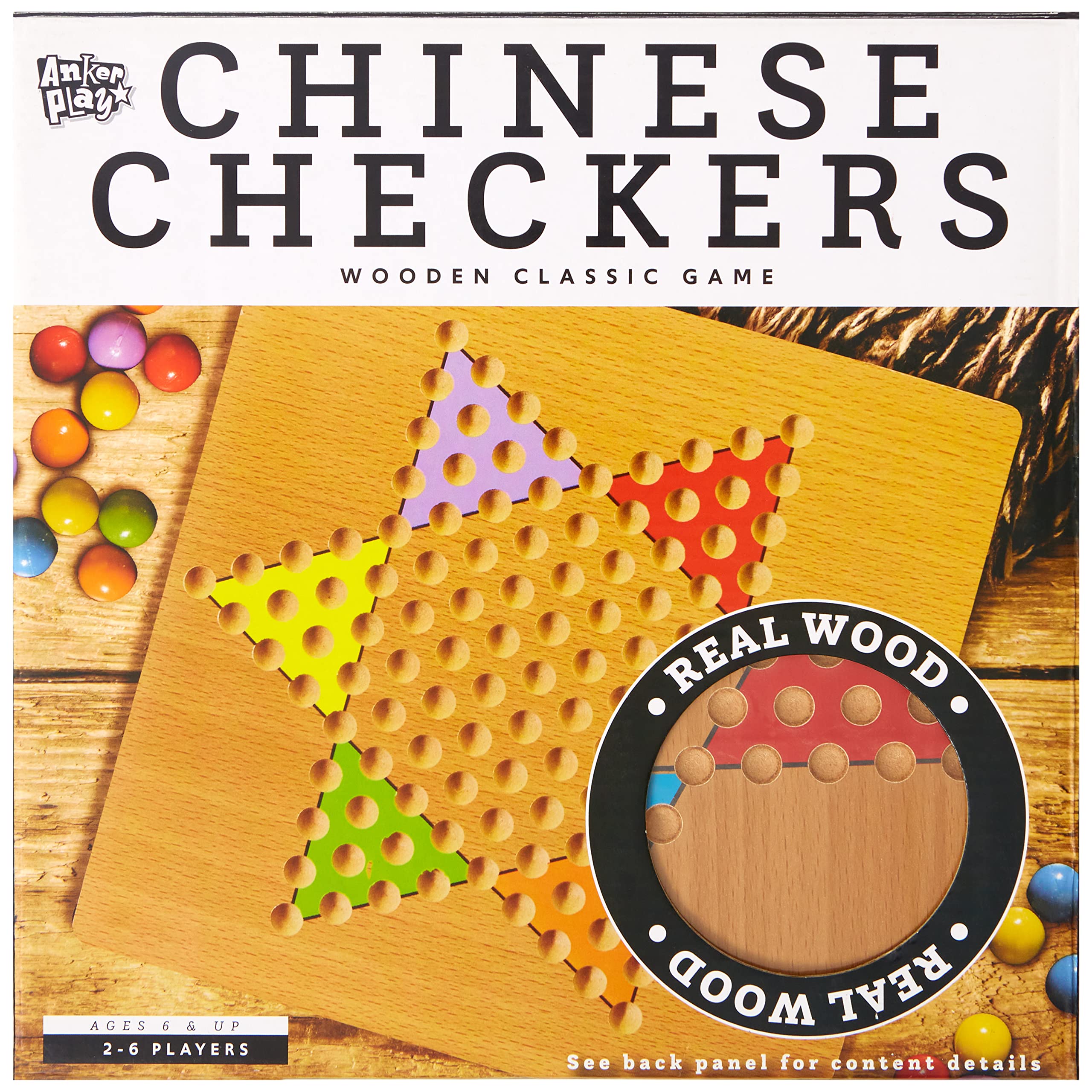 Anker Play Family Game Gallery | 11 Wooden Classic 2-Player Games