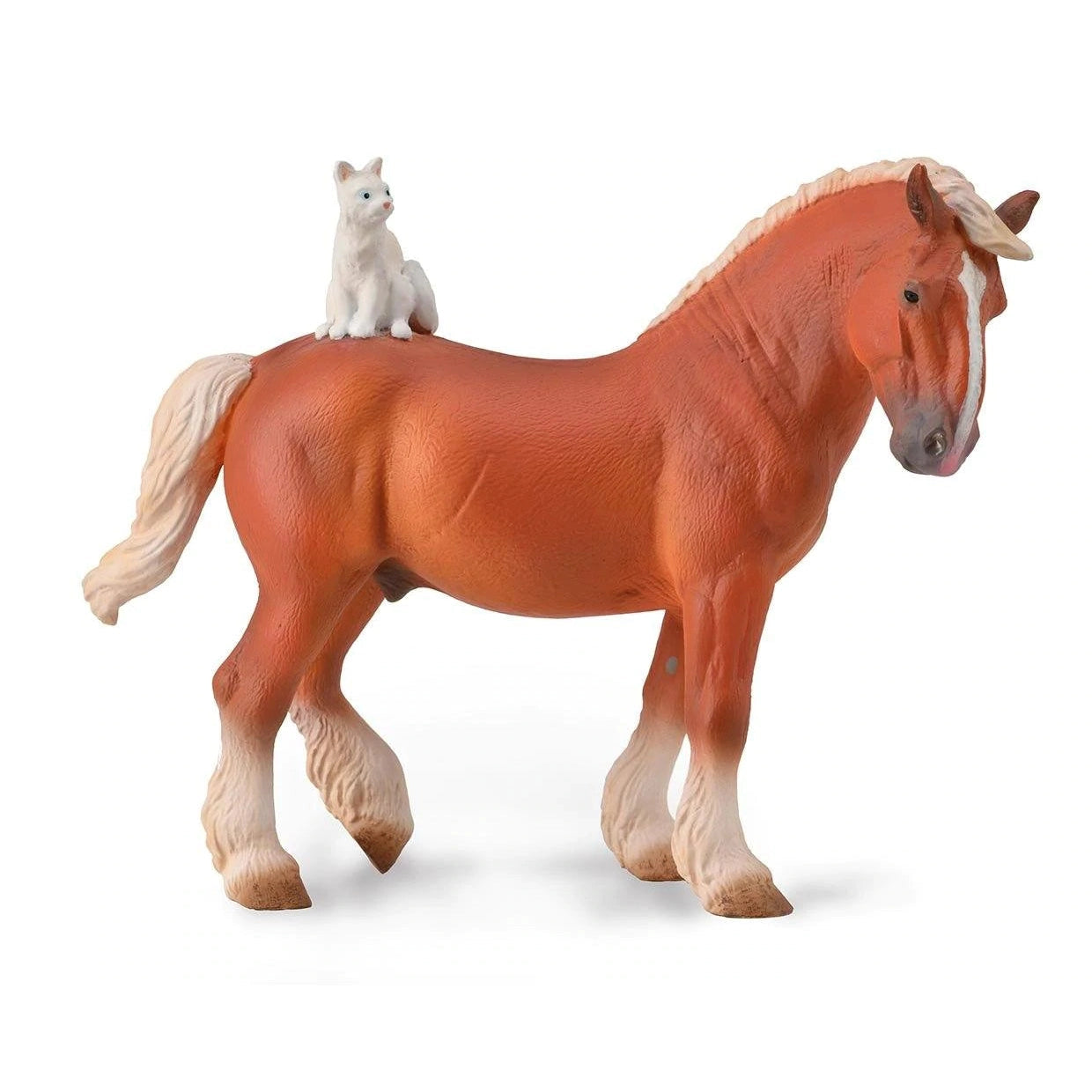 Breyer by CollectA Draft Hose with Cat
