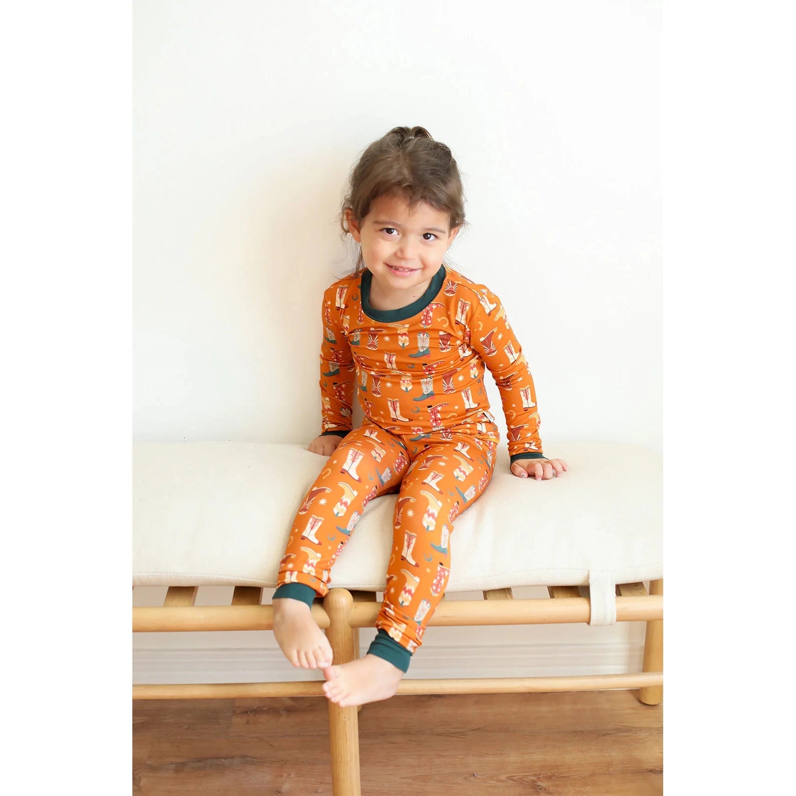 Fall Floral Bamboo Baby Pajama