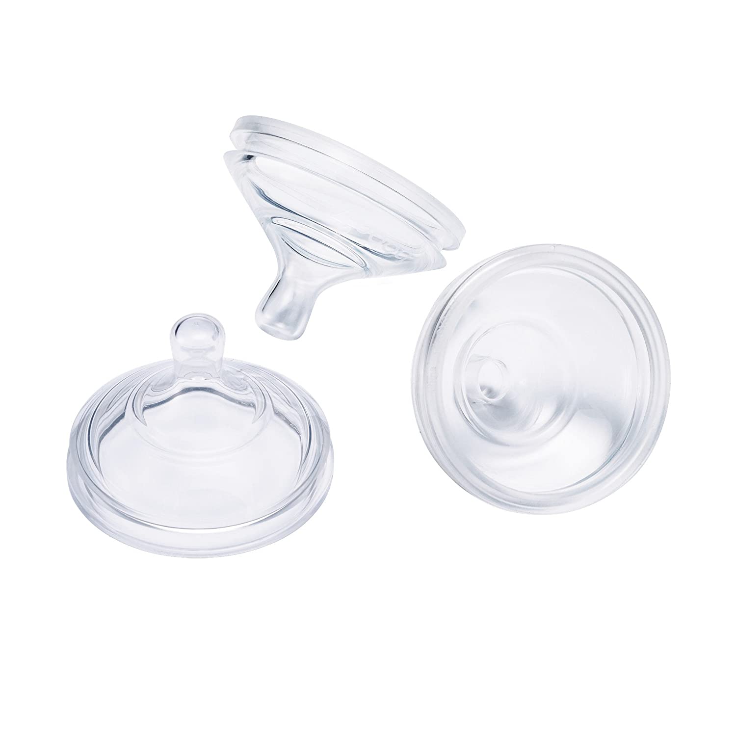 Silicone Nipple Slow Flow 0-3m Comotomo, Snuggle Bugz