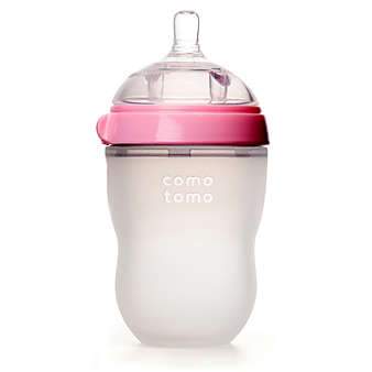 Mila's Keeper Glass Breast Milk Storage Bottles - Standard - Pink Sand