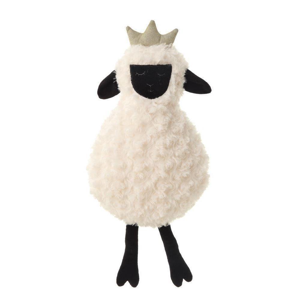 Creative Co-Op Plush Lamb Snuggle Toy