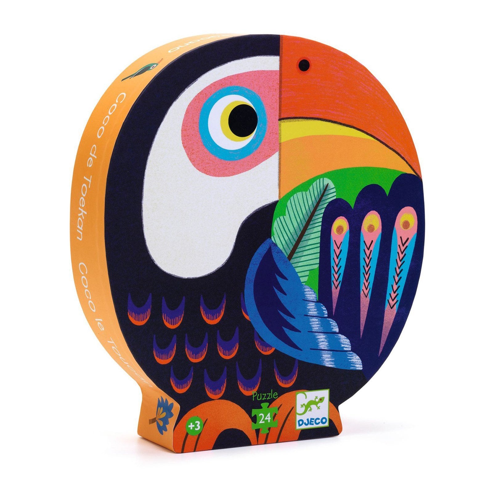 Djeco Puzzle - Wood - 5 Bricks - Toucanco » Fast Shipping