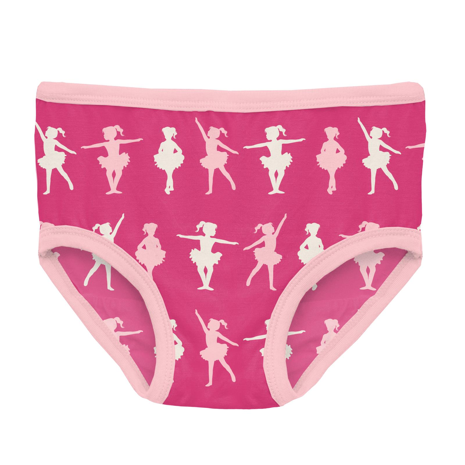 Kickee Pants Print Girl's Underwear - Fresh Air Peaches – Dreams of Cuteness