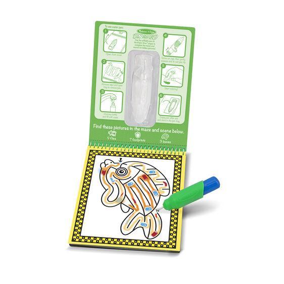 Melissa & Doug Water Wow Connect the Dots Farm Coloring Pad - CountryMax