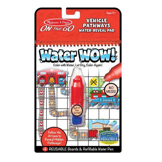 Melissa & Doug Water Wow!  Vehicles – Modern Natural Baby