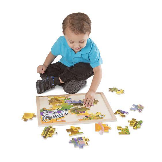 Djeco Giant Floor Puzzle 58 Piece: Leon the Dragon – Growing Tree Toys