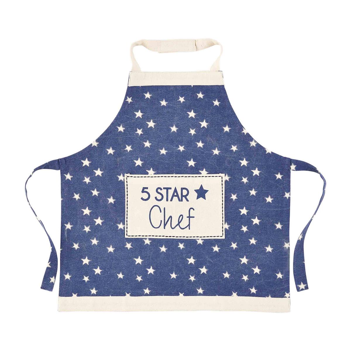 Mud Pie Gift Set, Moms Kitchen, apron 34 x 27 | holder 7 1/2 dia, CREAM