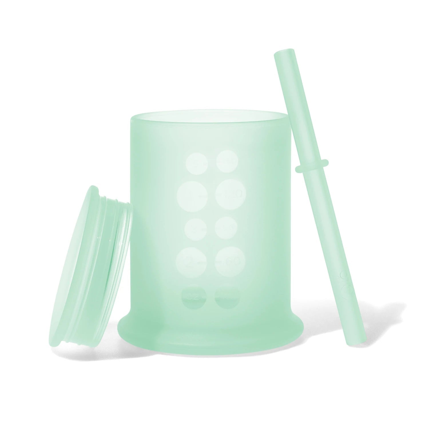 morepeas Essential Sippy Lid & Straw Only Sherbert