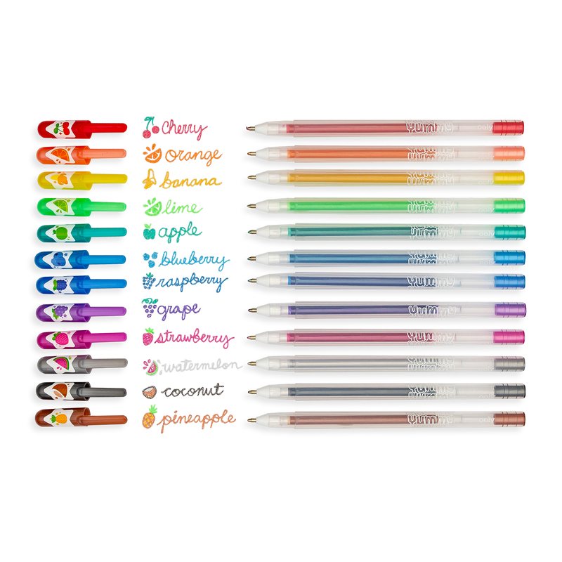 Ooly Yummy Yummy Scented Markers - Set of 12