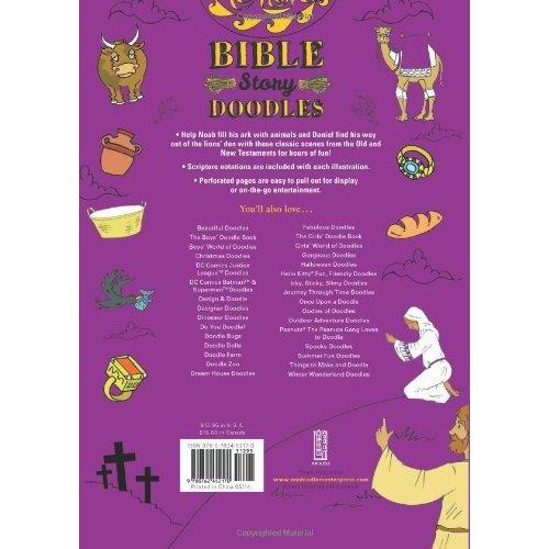 Running Kids Press: Bible-Story Doodles: Favorite Scenes to Complete and Create (Paperback Book)-HACHETTE BOOK GROUP USA-Little Giant Kidz