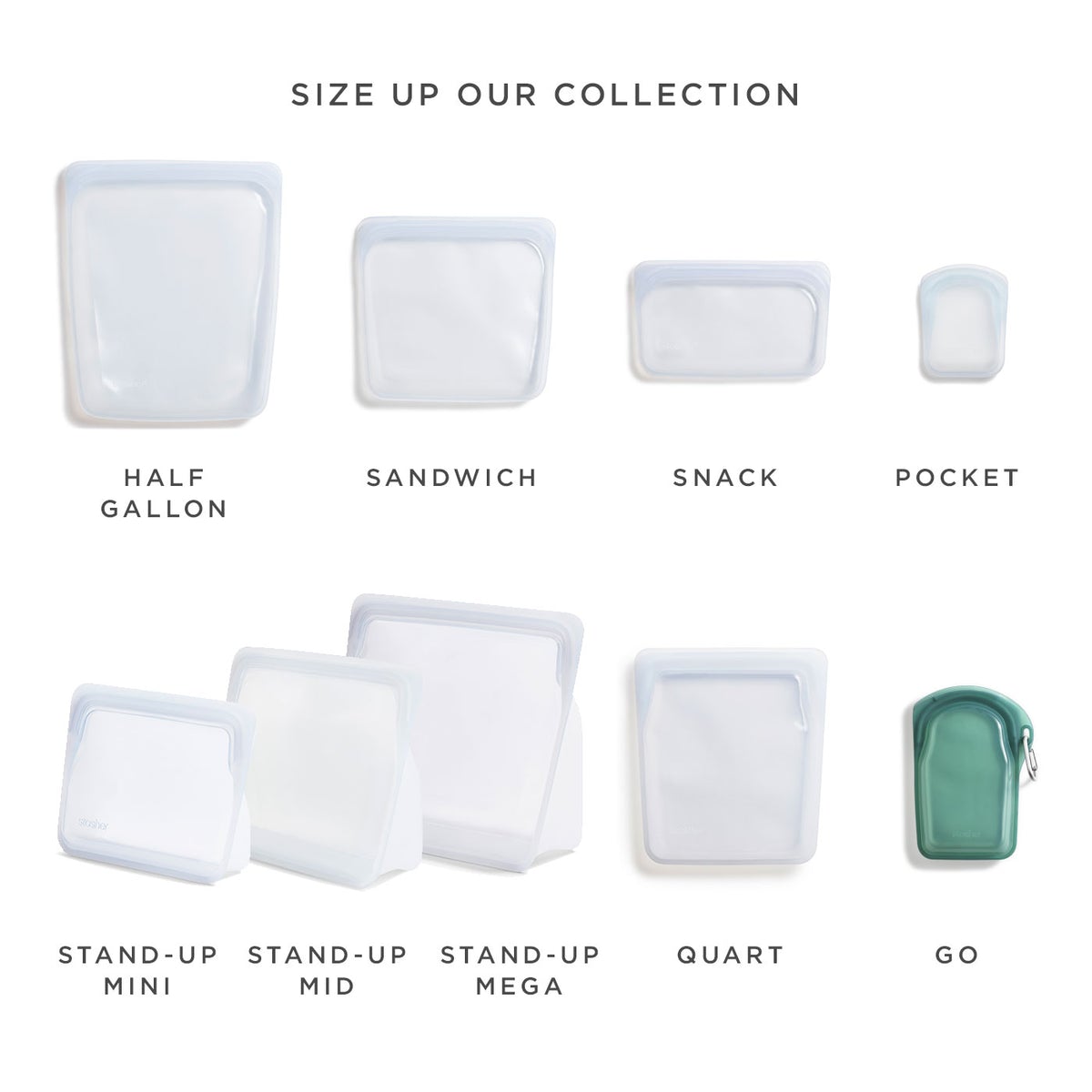 Save on Stasher Silicone Reusable Storage Bag Sandwich Size Order Online  Delivery