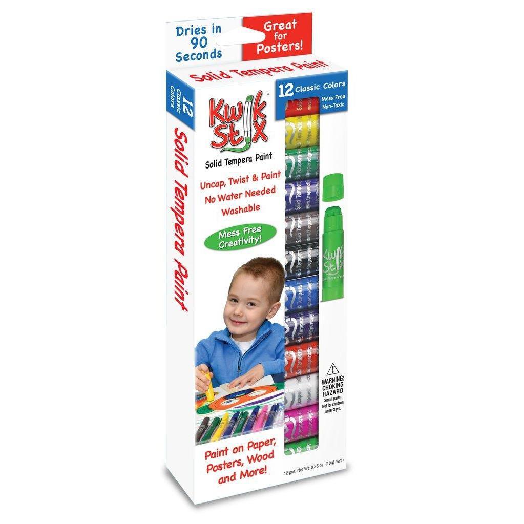 The Pencil Grip Kwik Stix Tempura Paint - Set of 24