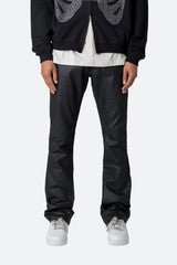 M11 Stretch Zipper Denim - Black | mnml | shop now