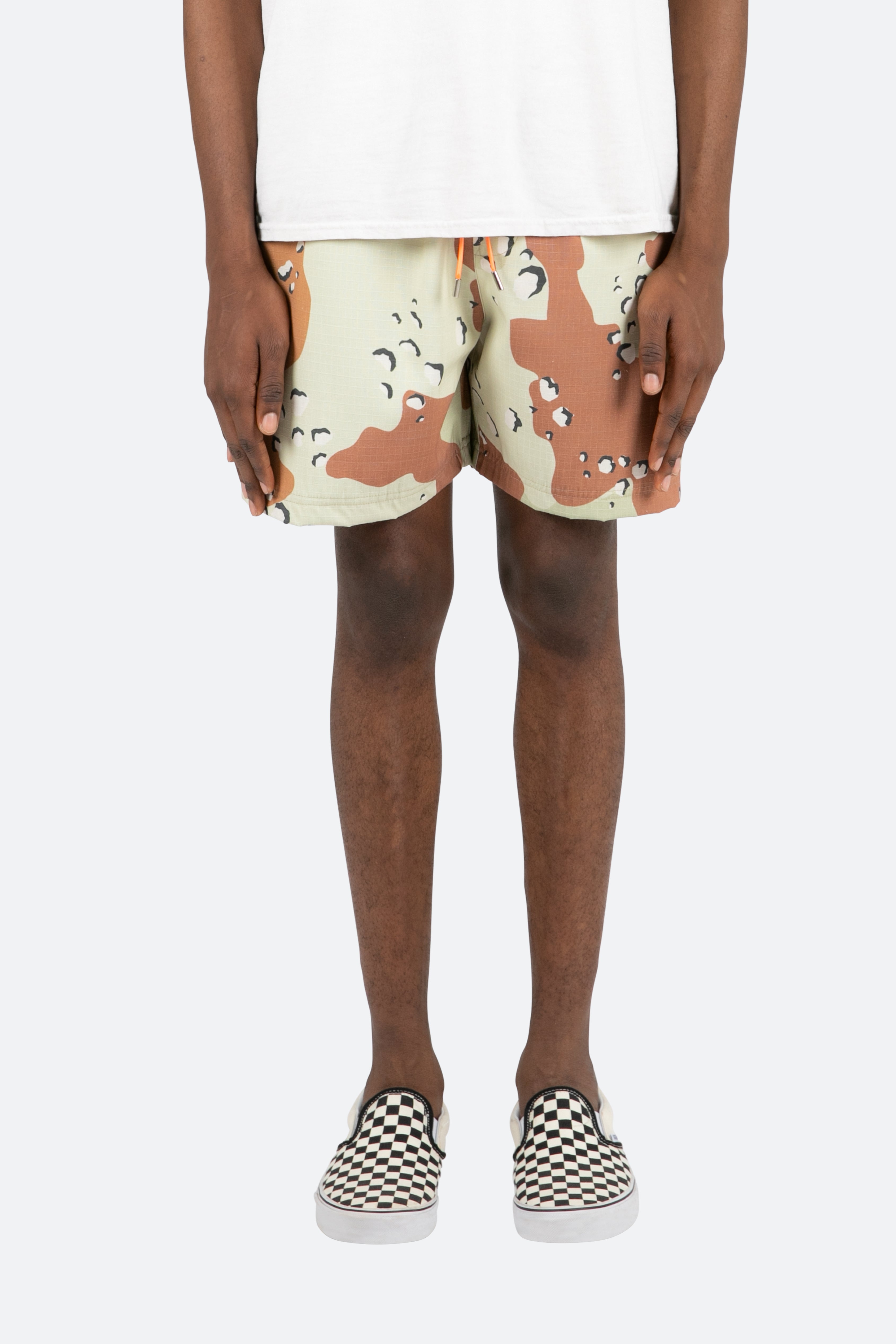 mnml - Camo Ripstop Shorts - Desert Camo | Modvisor