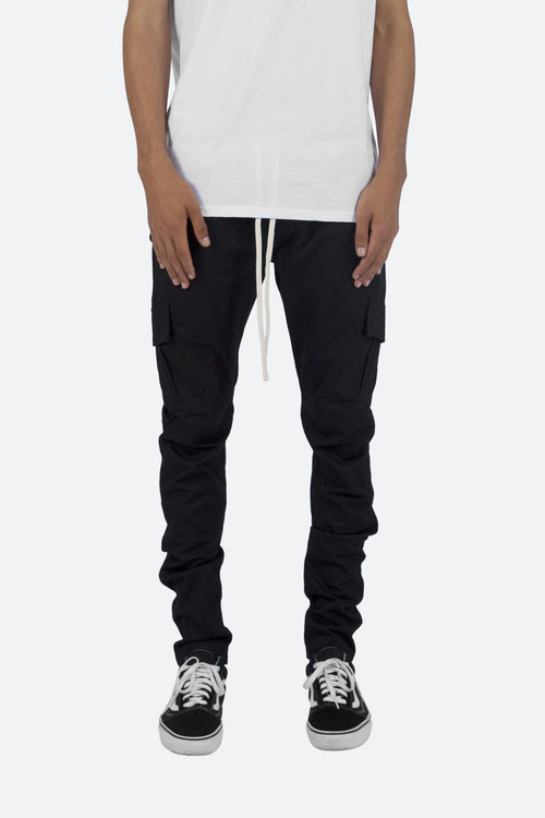 Cargo Drawcord II Pants - Black | mnml | shop now