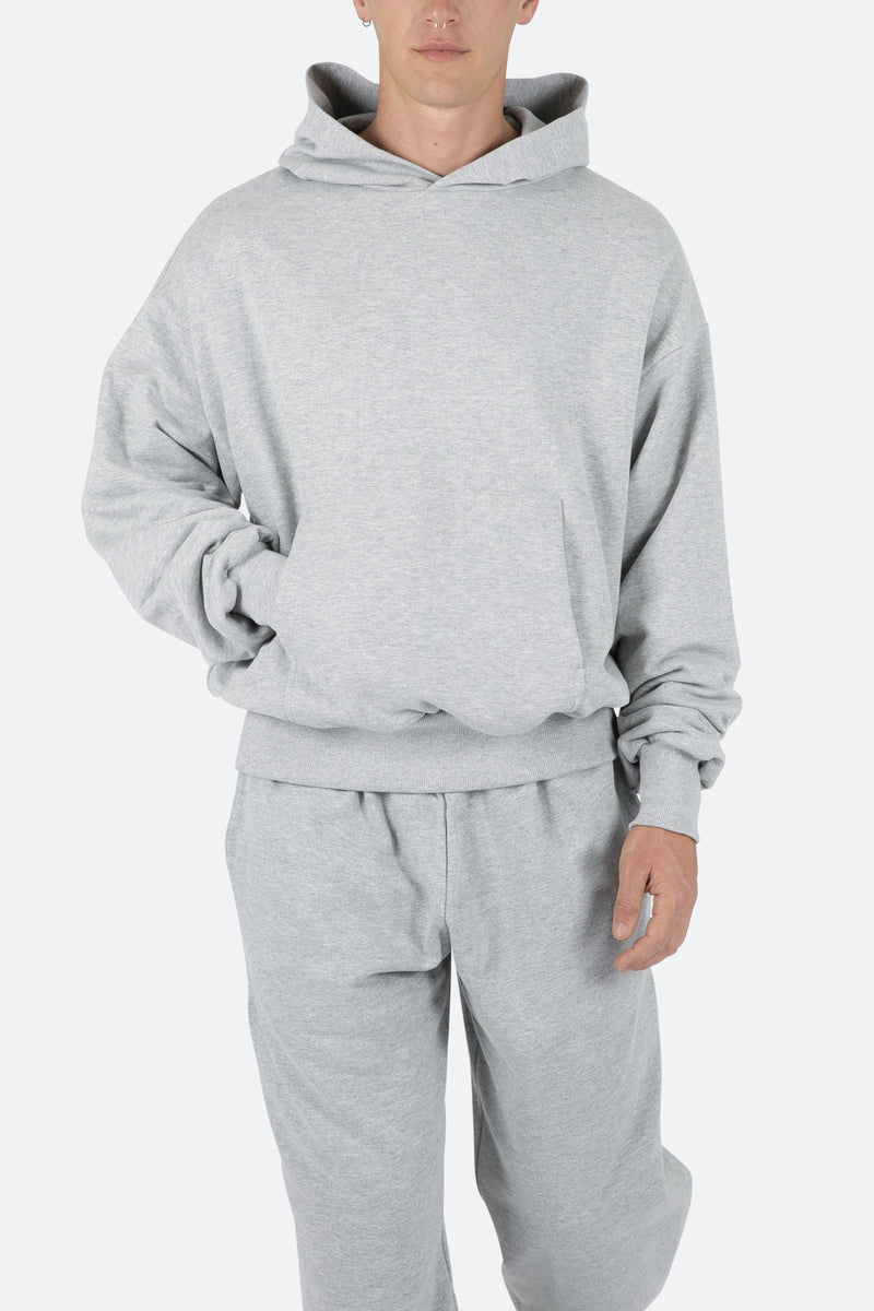 Double Layer Hoodie - Grey | mnml | shop now