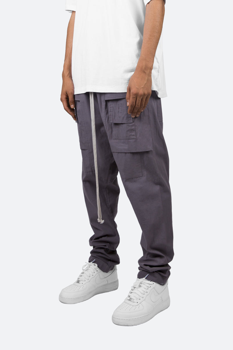 Helvetica HD Drop crotch cargo trousers www.ndc.gov.af