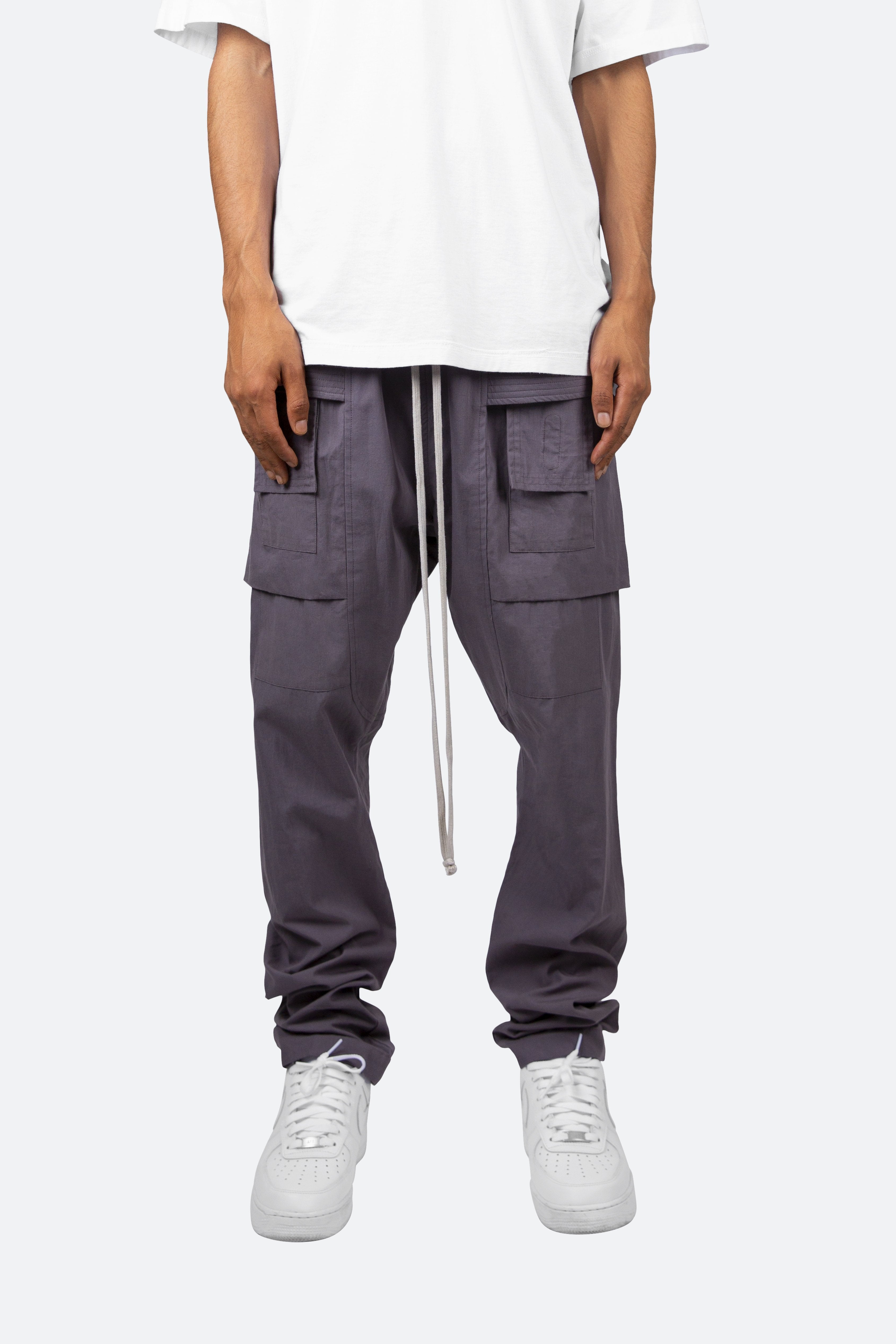 Contrast Taped Cargo Pants - Camo | mnml | shop now