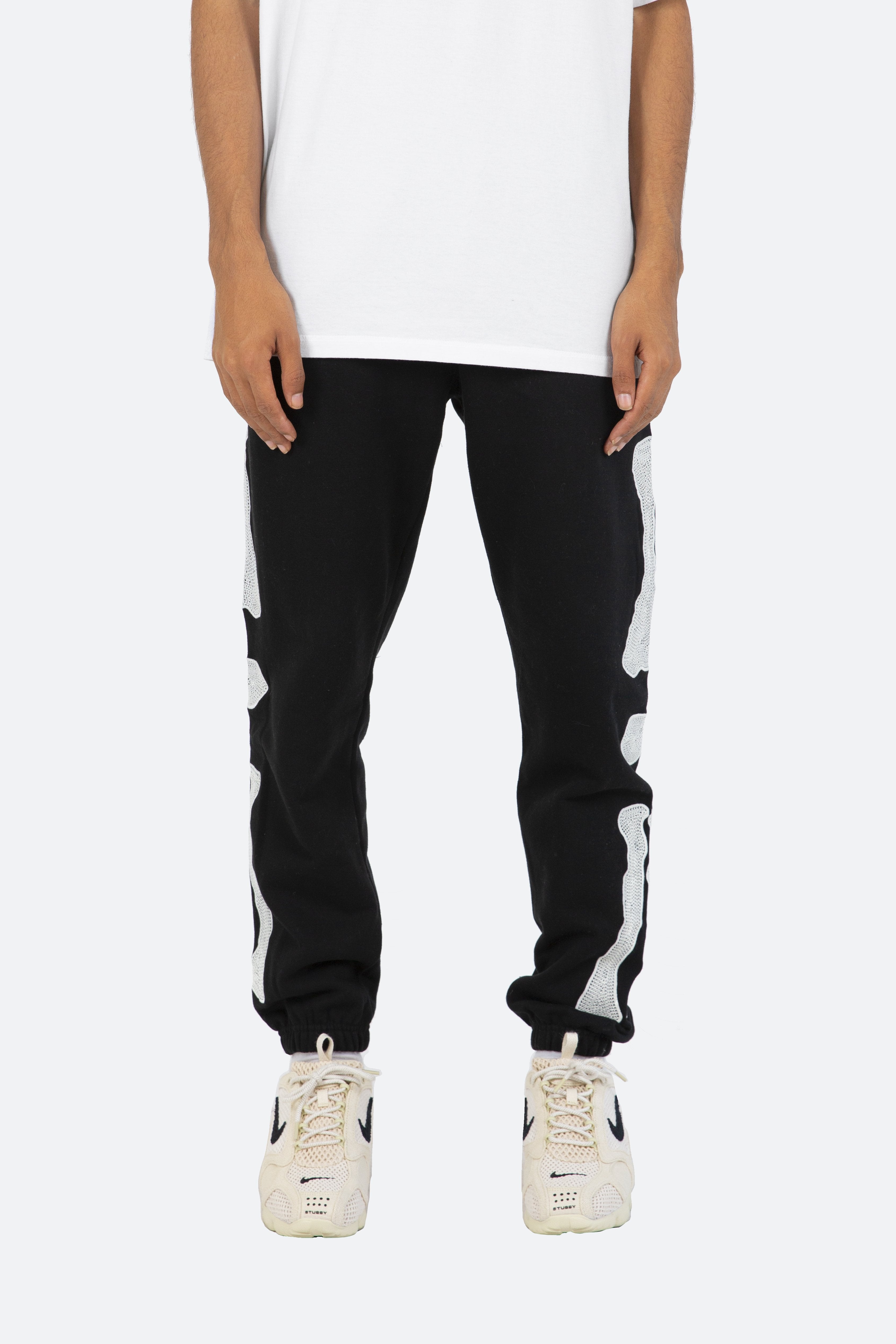 X199 Stretch Skeleton Denim - Raw Blue | mnml | shop now