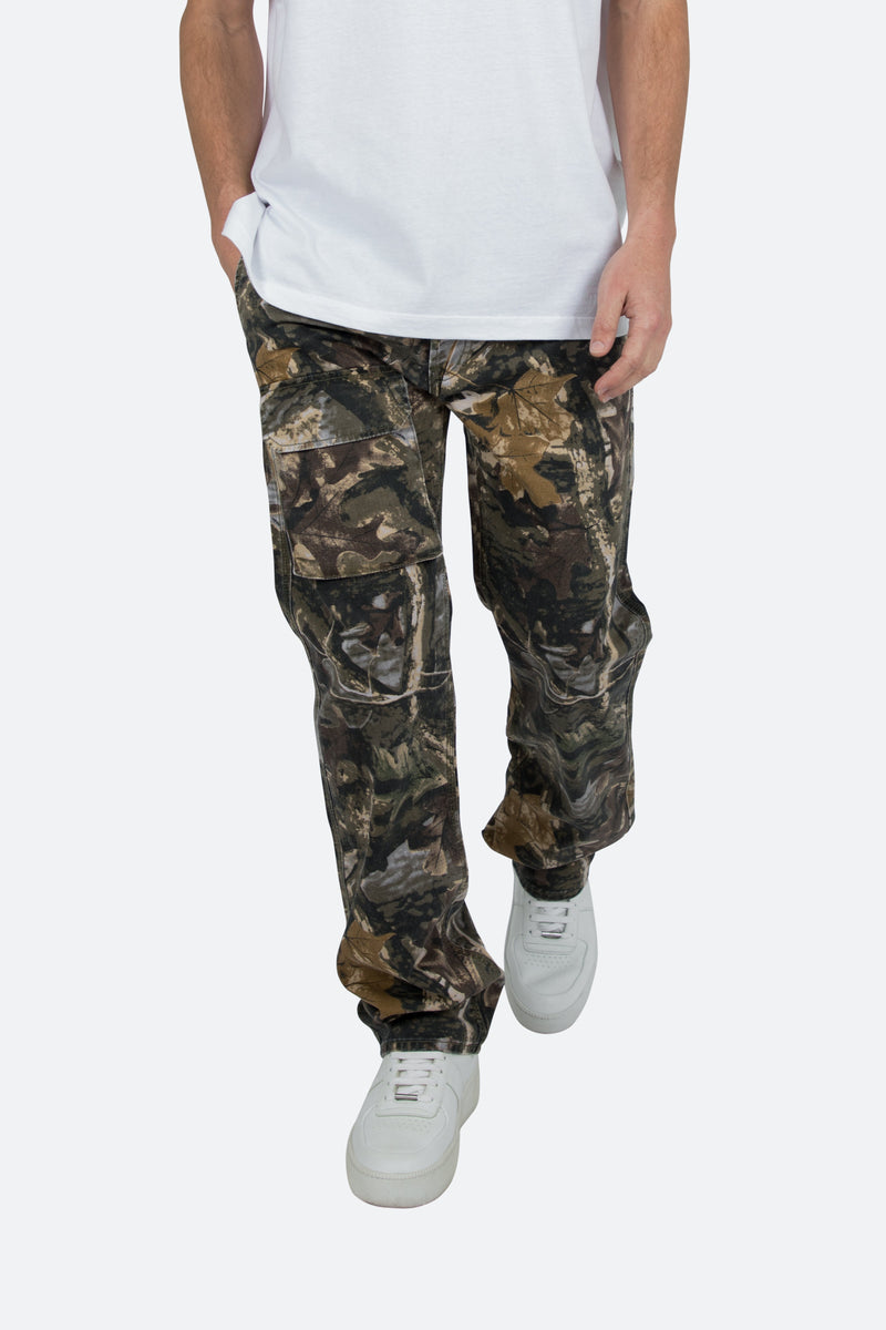 V266 Camo II Baggy Denim Denim - Camo | mnml | shop now