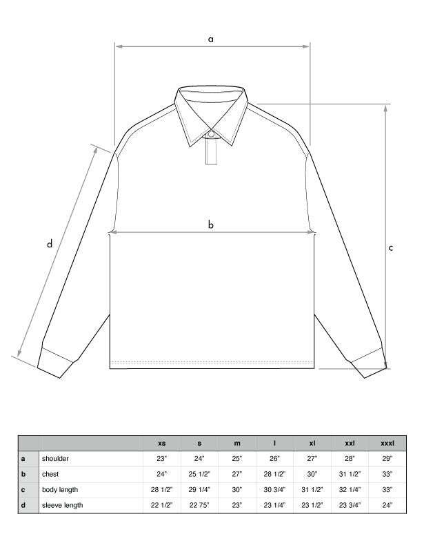 Flared Sweatpants Size Chart