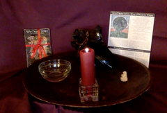Simple altar made for we'moon creatrix