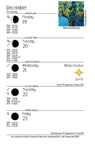 We'Moon -lunar -calendar- moon -phase-planner-sample-page