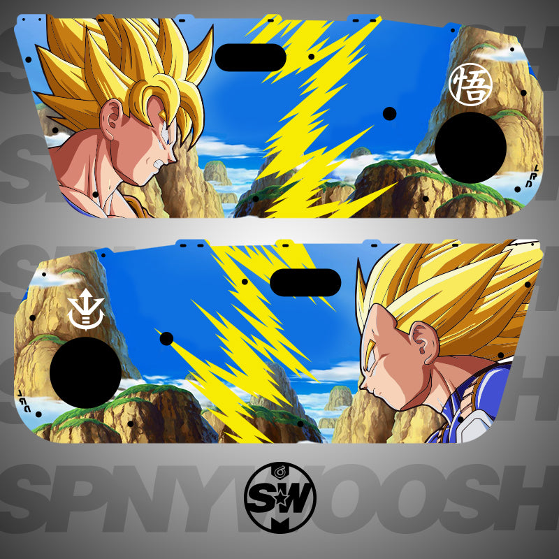 Dbz Split Door Card Vinyl Design Spinnywhoosh Graphics