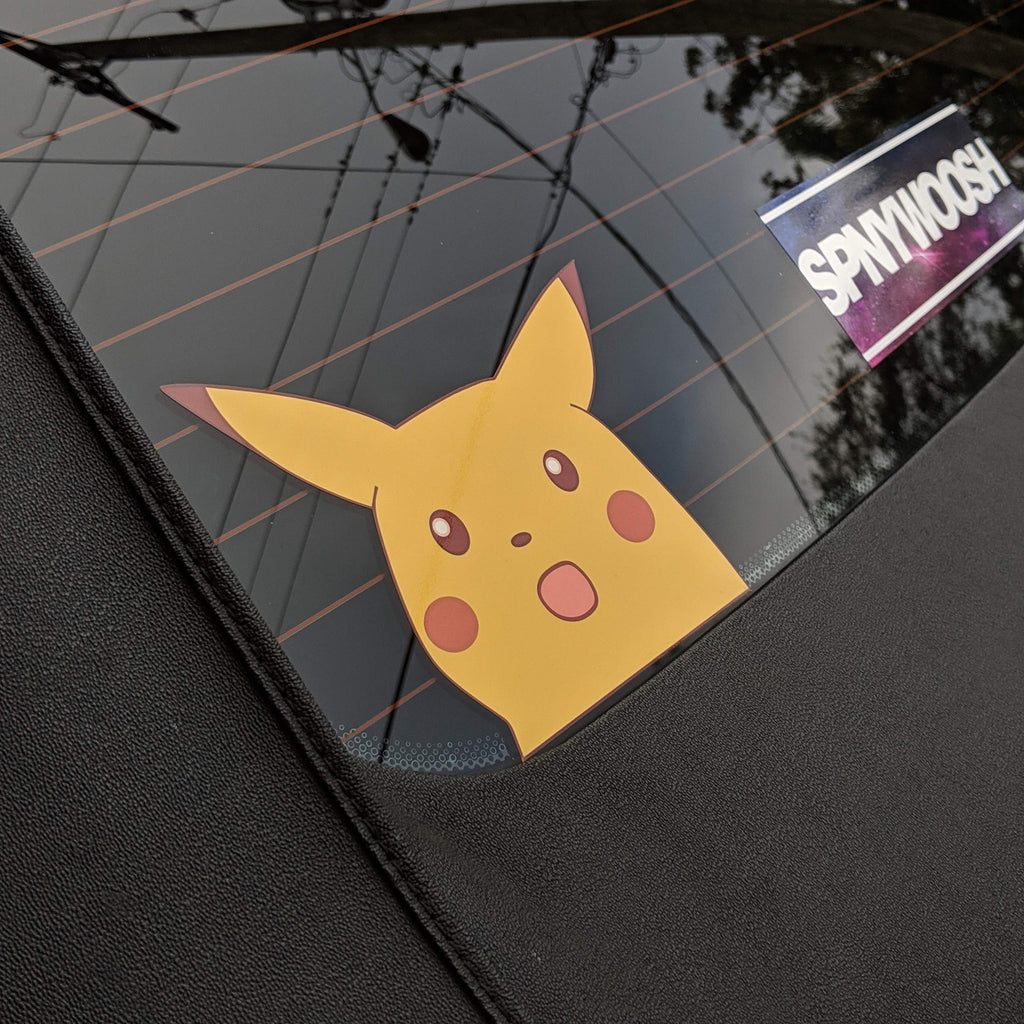 Surprised Pikachu Decal | Spinnywhoosh Graphics