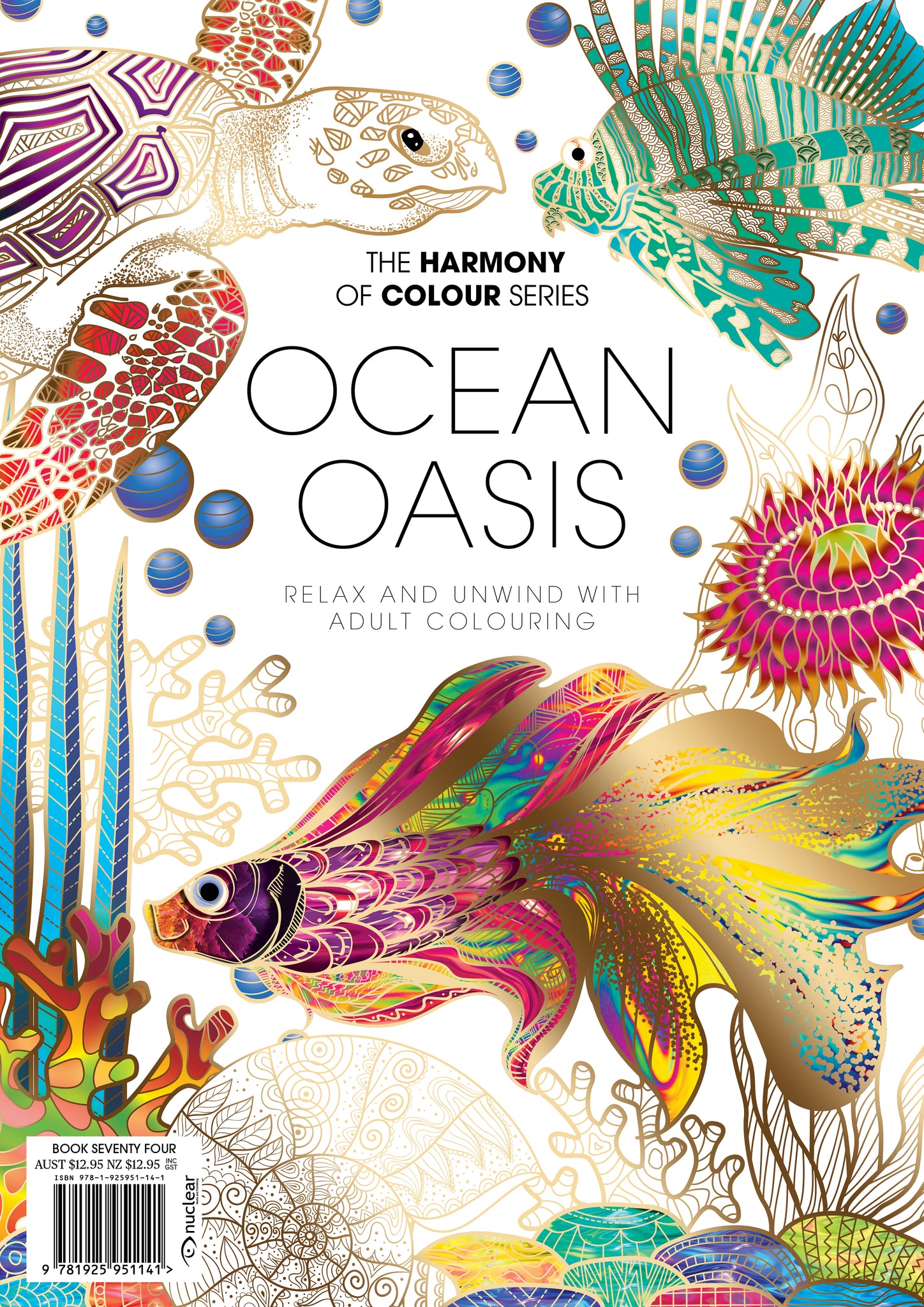 Download 74 Harmony Of Colour Book Seventy Four Ocean Oasis Printable Digita Nuclear Media Online Store