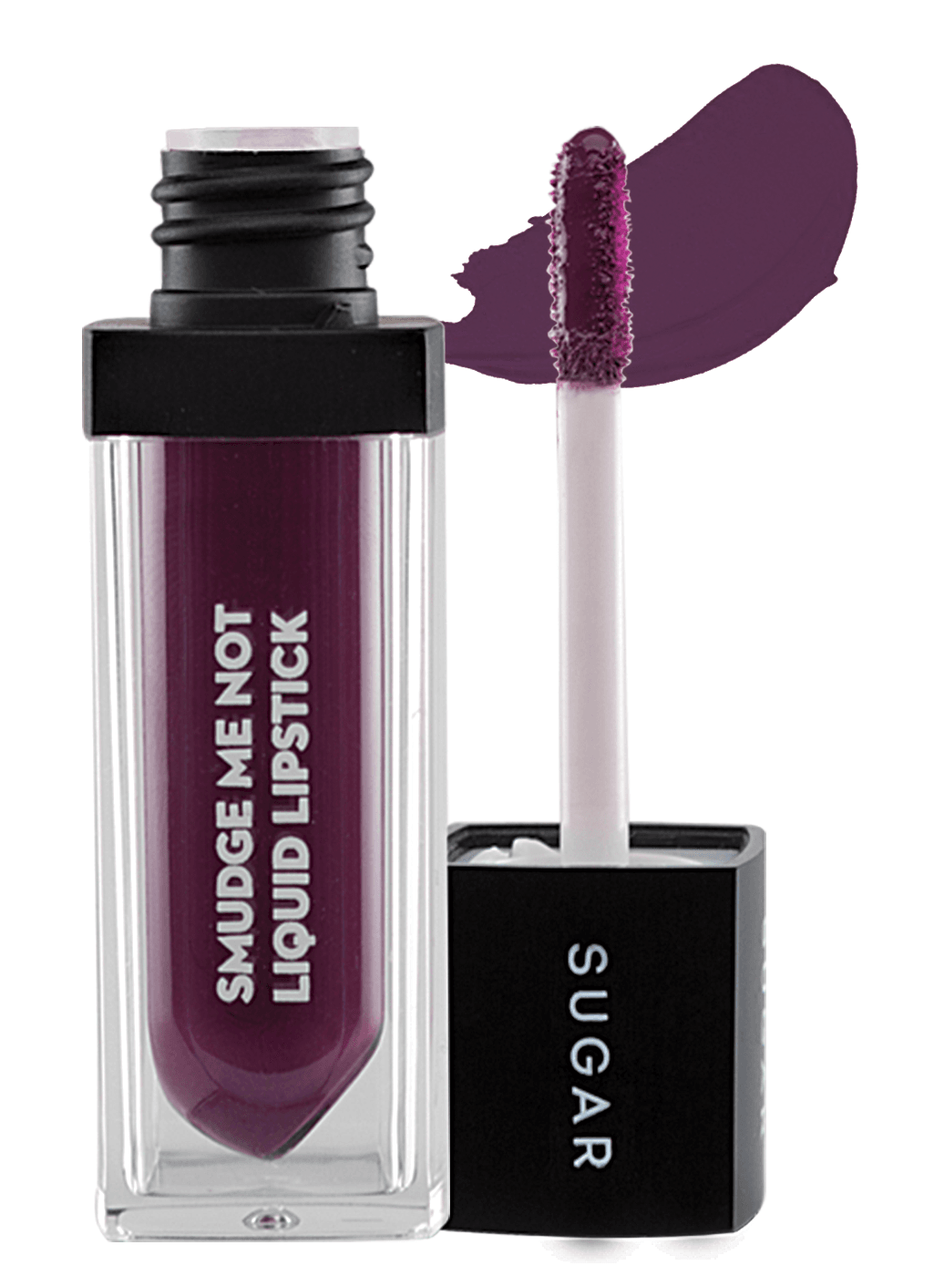 violet lipstick