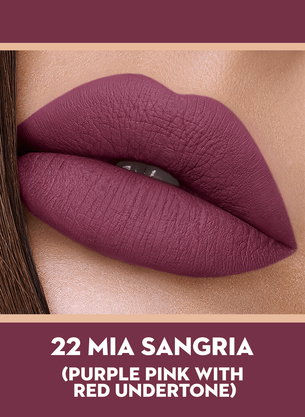 Mia Sangria (Purple Pink) | SUGAR Cosmetics