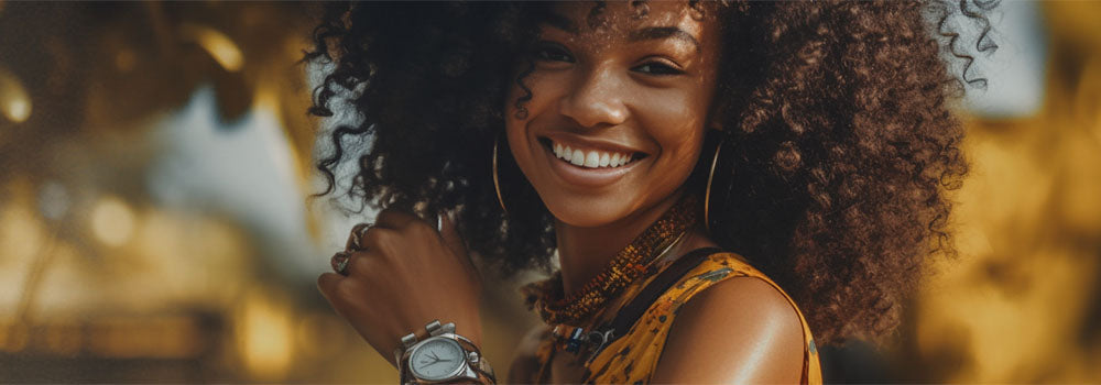 black women wear australian watch