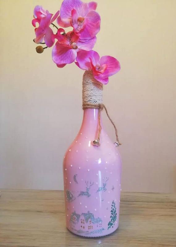 Tracy Arnold - Wine bottle vase