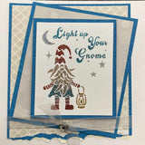 Gnome Stencil for Cards and Crafts