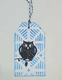 Owl stencil door hanger