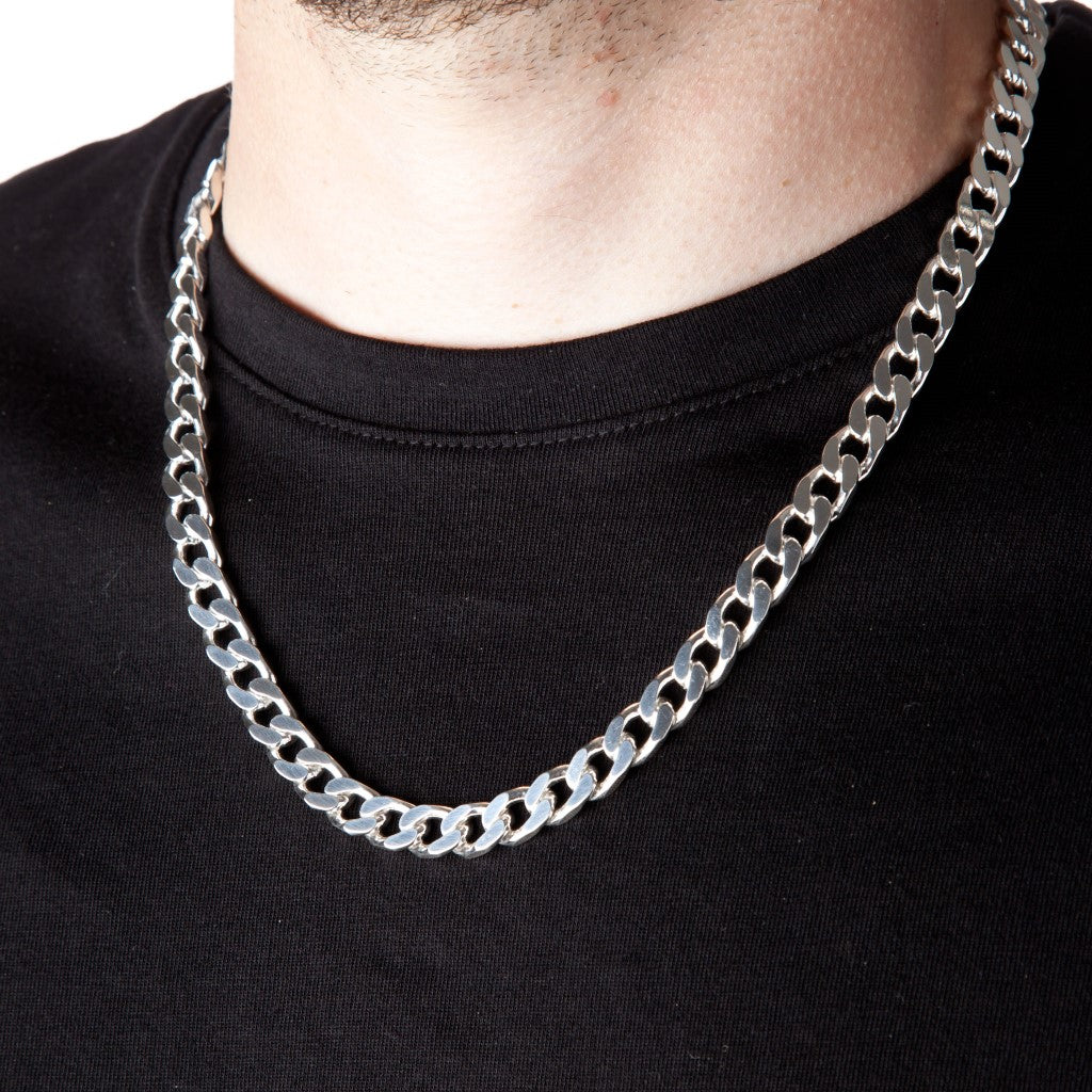 Chunky Gold Chains Handle 24mm 27mm Silver Shiny Curb 