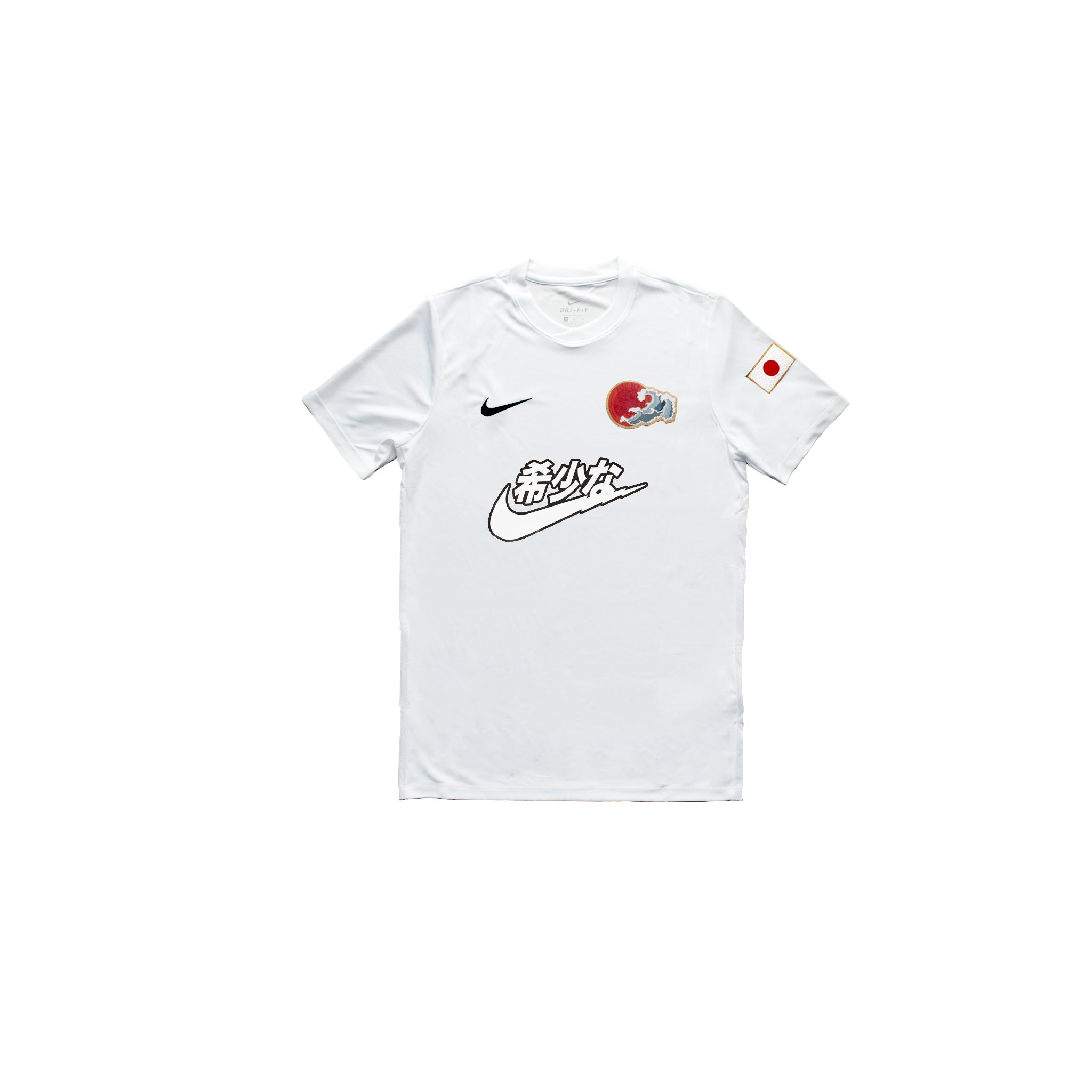 Swoosh Kanji Jersey v4 - White SS 