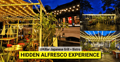 KiBar Japanese Grill + Bistro: Dine Under The Stars By Changi Beach