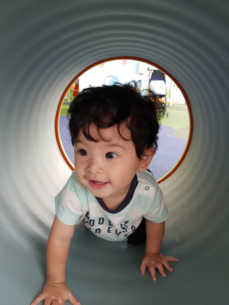 BYKidO Moments: Mummy Leona and Little Baby L Visit Suntec City Playground for Playtime!