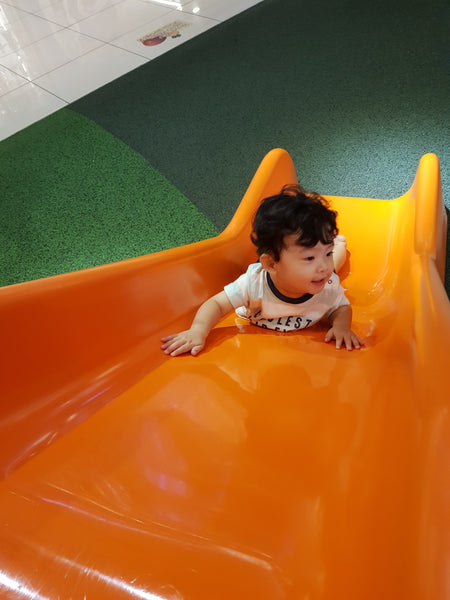 BYKidO Moments: Mummy Leona and Little Baby L Visit Suntec City Playground for Playtime!