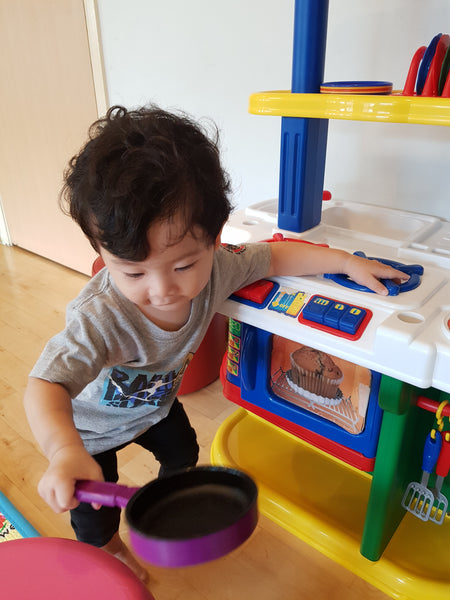 BYKidO Moments: Baby L Gets Busy at Toy Library with Mummy Leona! 