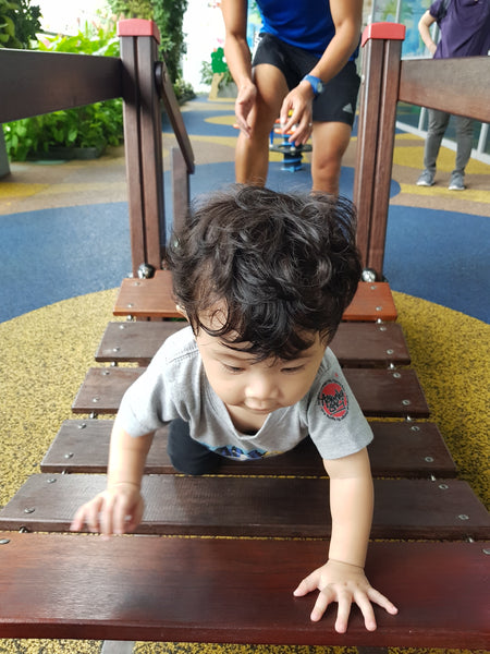 BYKidO Moments: Mummy Leona and Baby L Visit Playground at 313@Somerset!