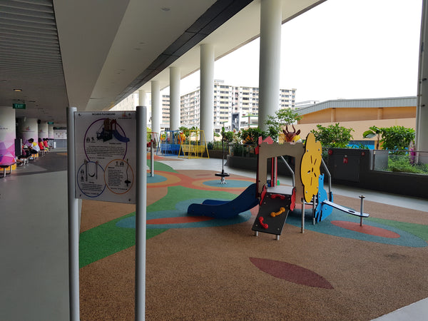 BYKidO Moments: Baby L’s Playtime is at Our Tampines Hub’s Playground This Time!