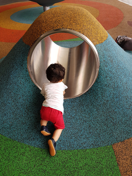 BYKidO Moments: Baby L’s Playtime is at Our Tampines Hub’s Playground This Time!